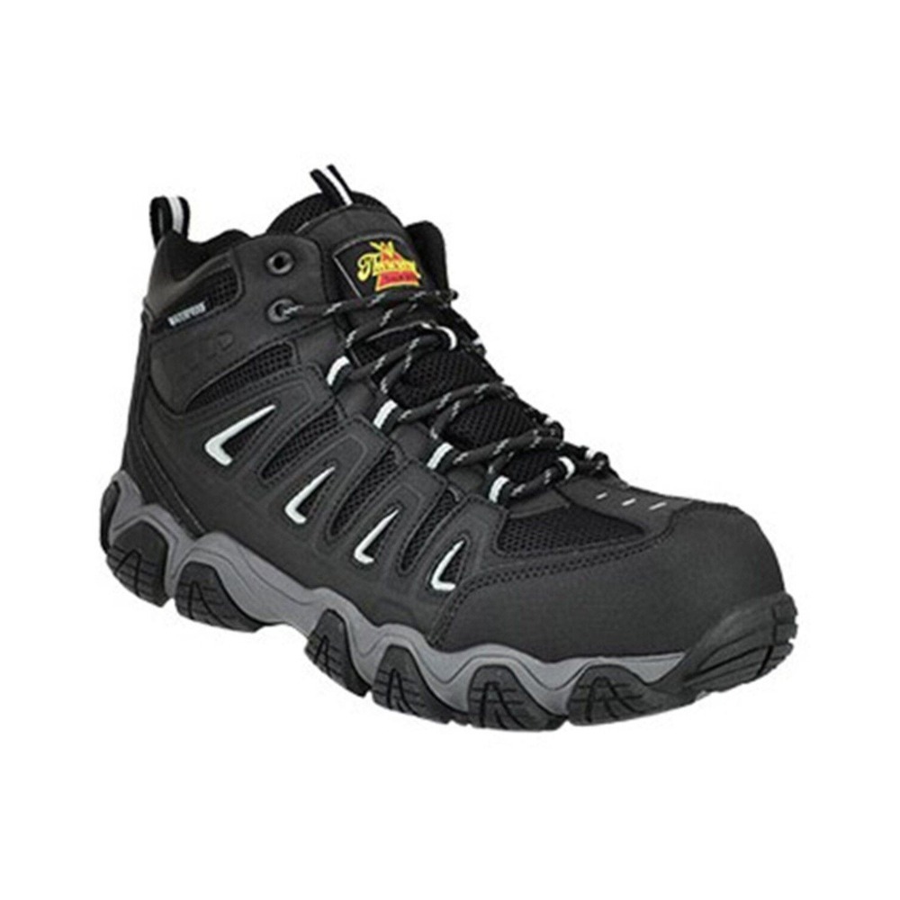 Thorogood NWT Women's Crosstrex Waterproof Work Boots Composite Toe Black- 10
